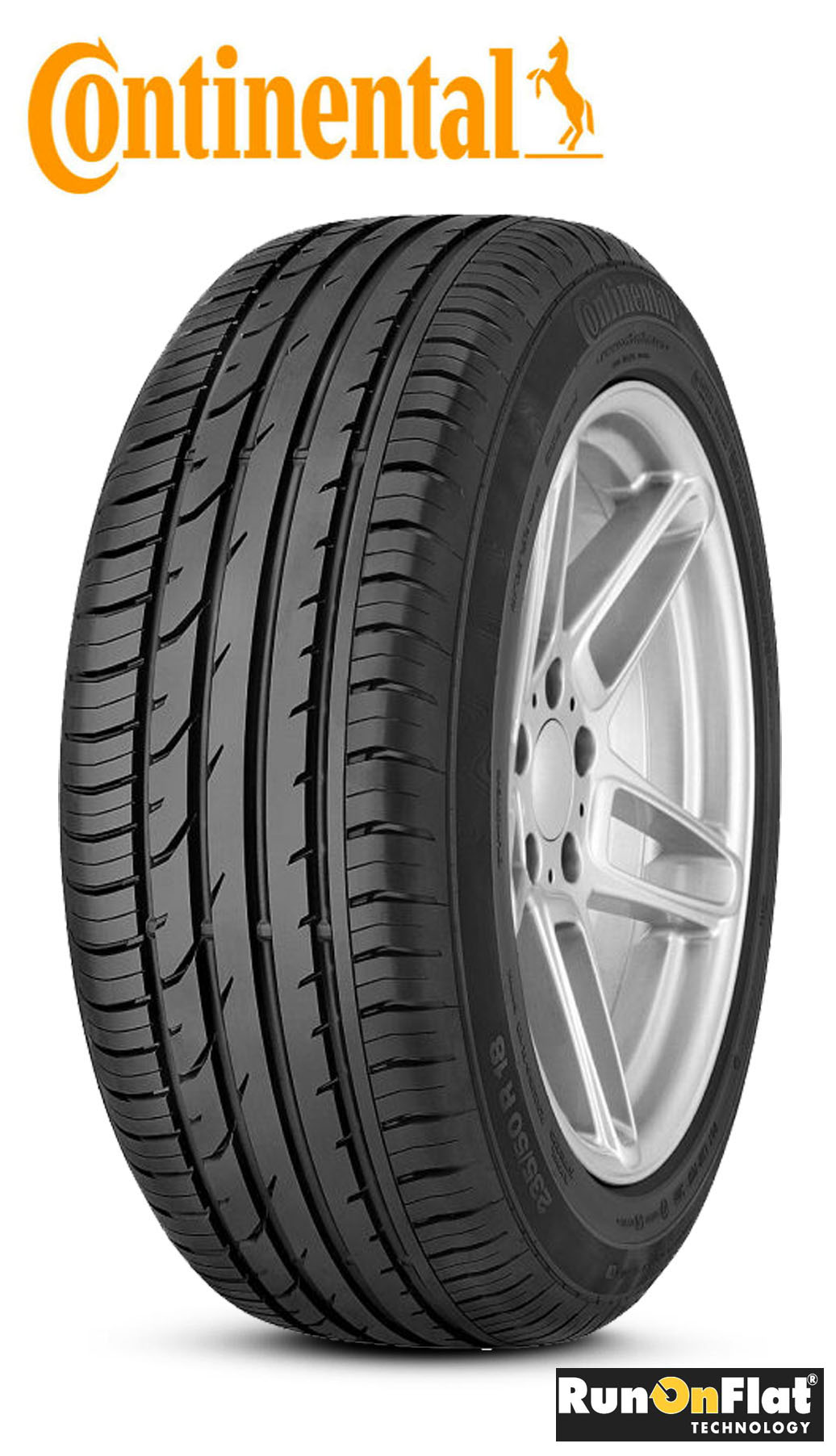 205/50R17 89Y ContiPremiumContact 2 SSR *